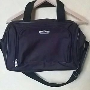 purple travel bag work school unisex